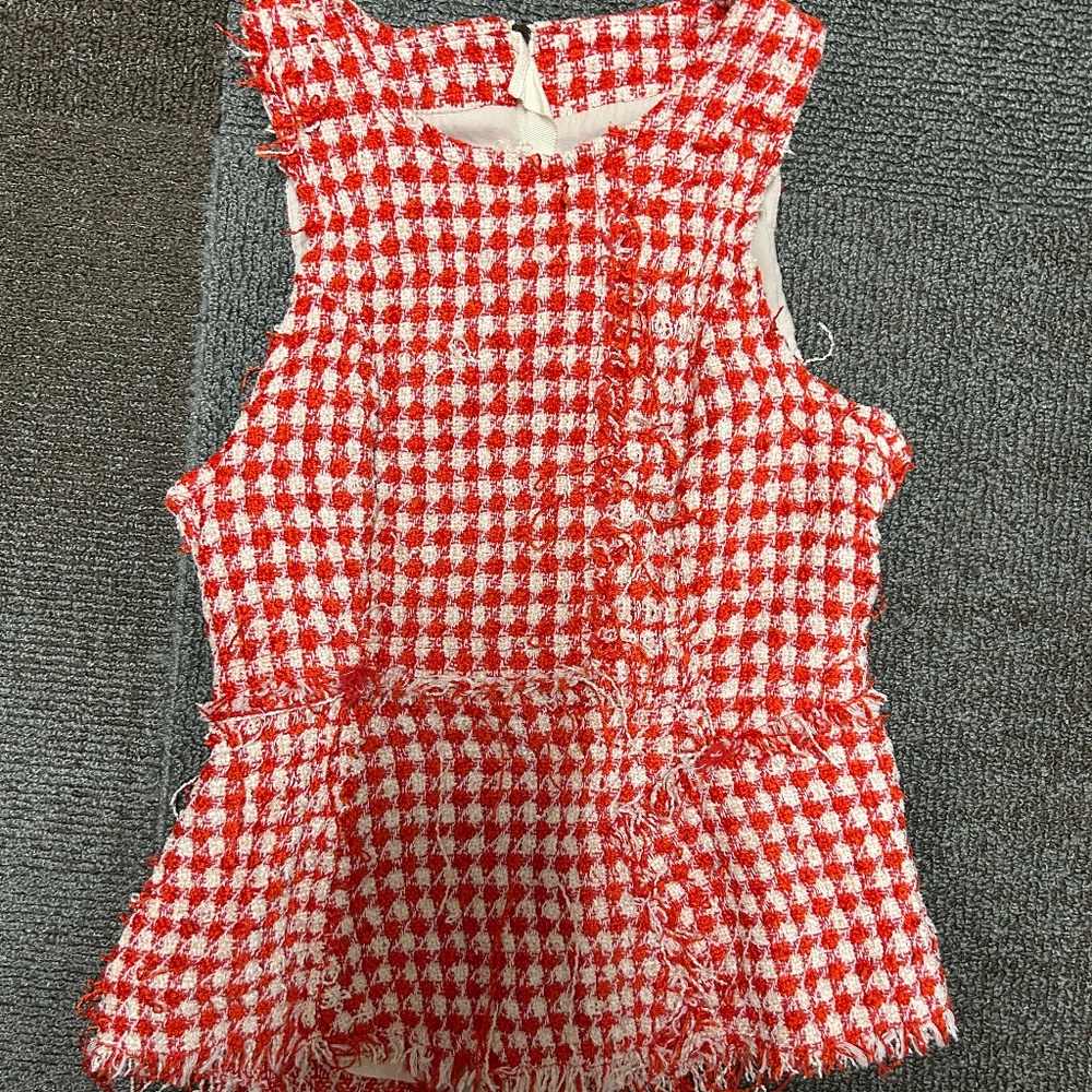 Anthropologie patchwork top